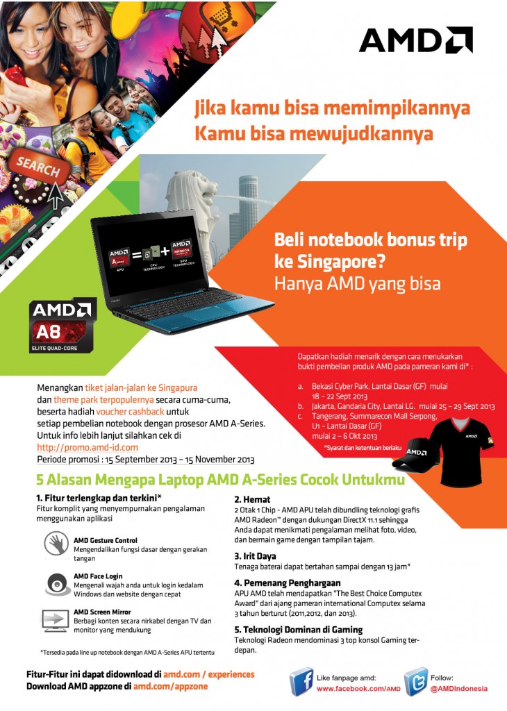 AMD Promo Trip ke Singapore