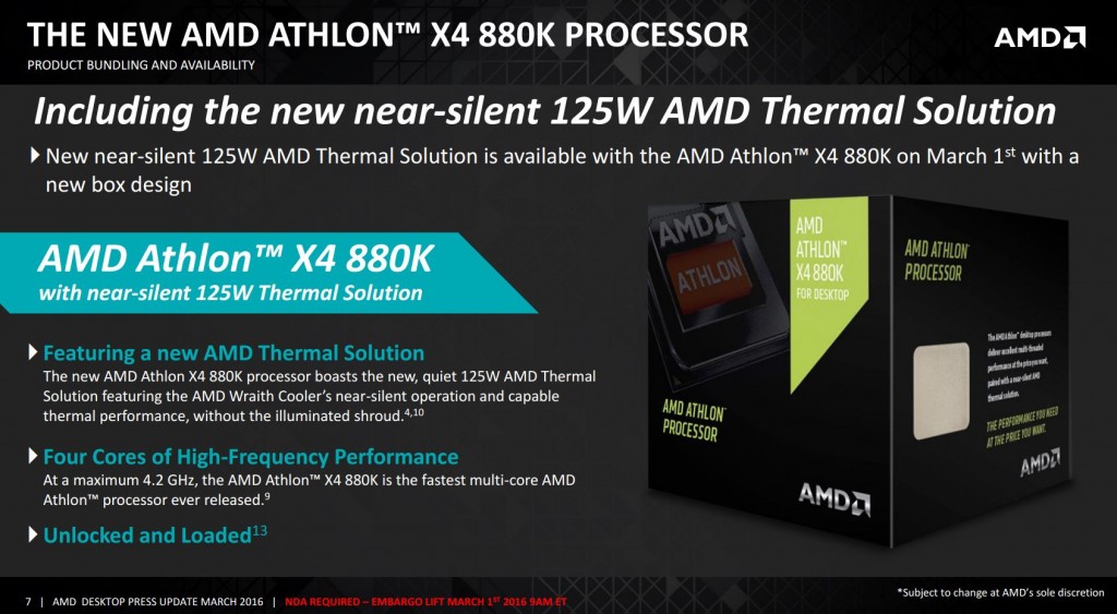Athlon X4-880K