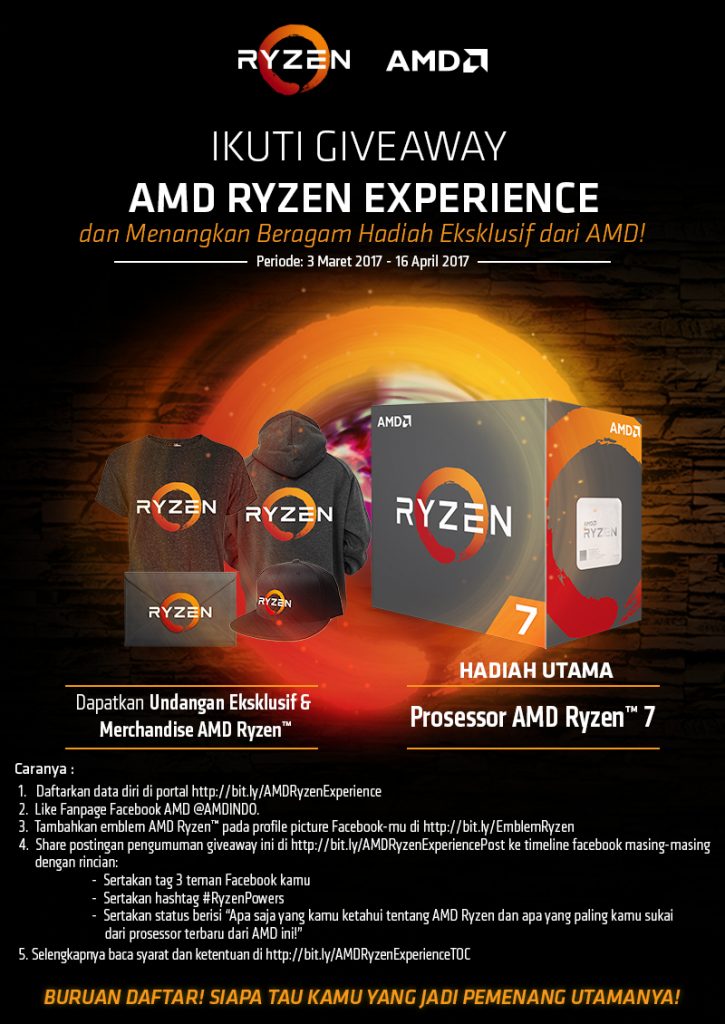 Giveaway AMD Ryzen Experience