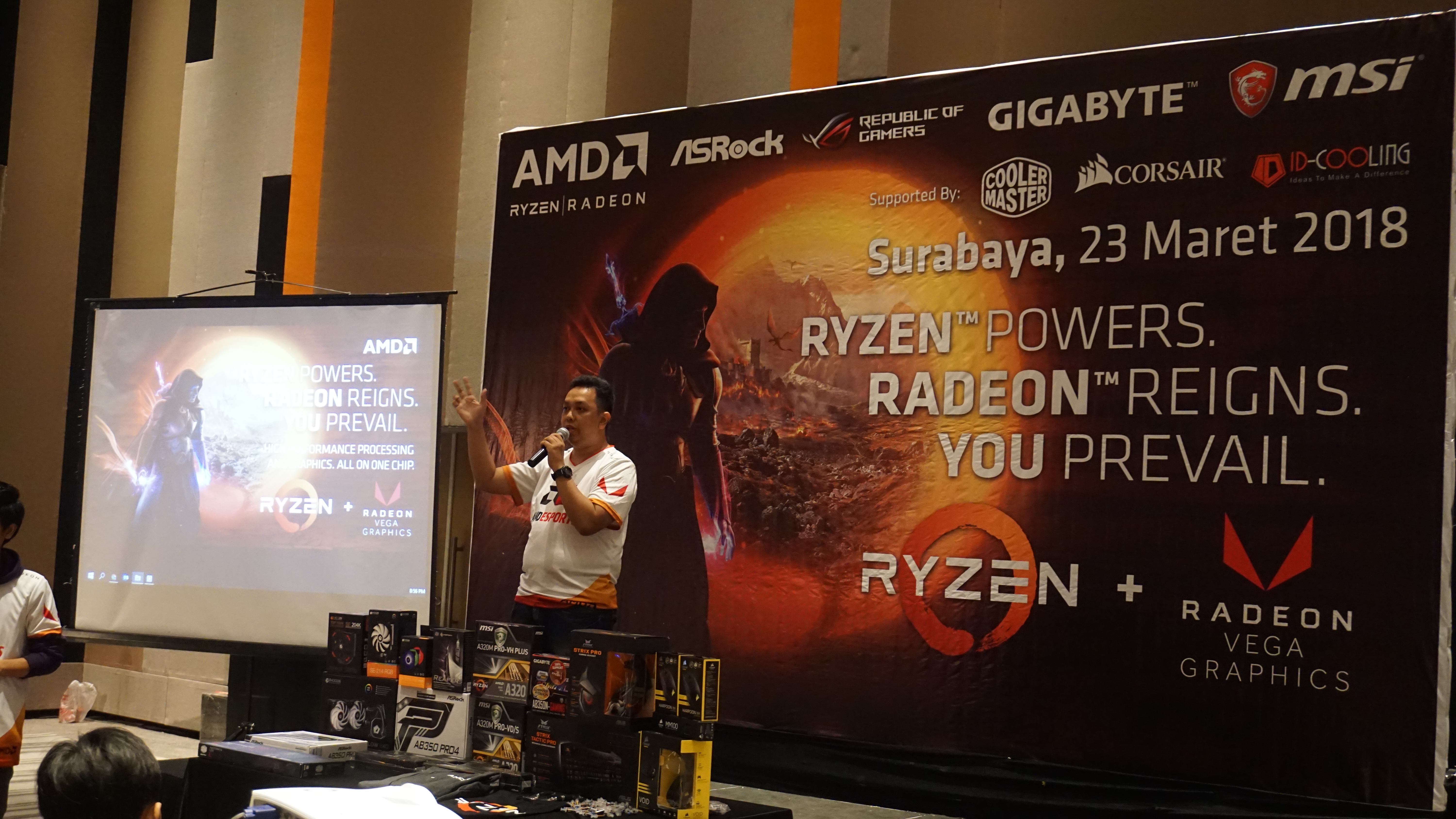 Acara Peluncuran APU Desktop Ryzen Vega