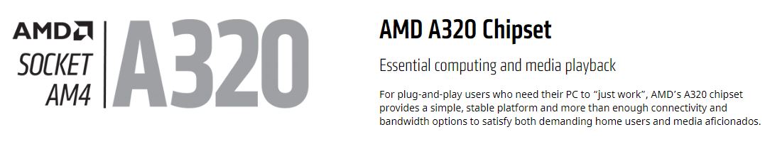 A320 AM4 AMD Motherboard