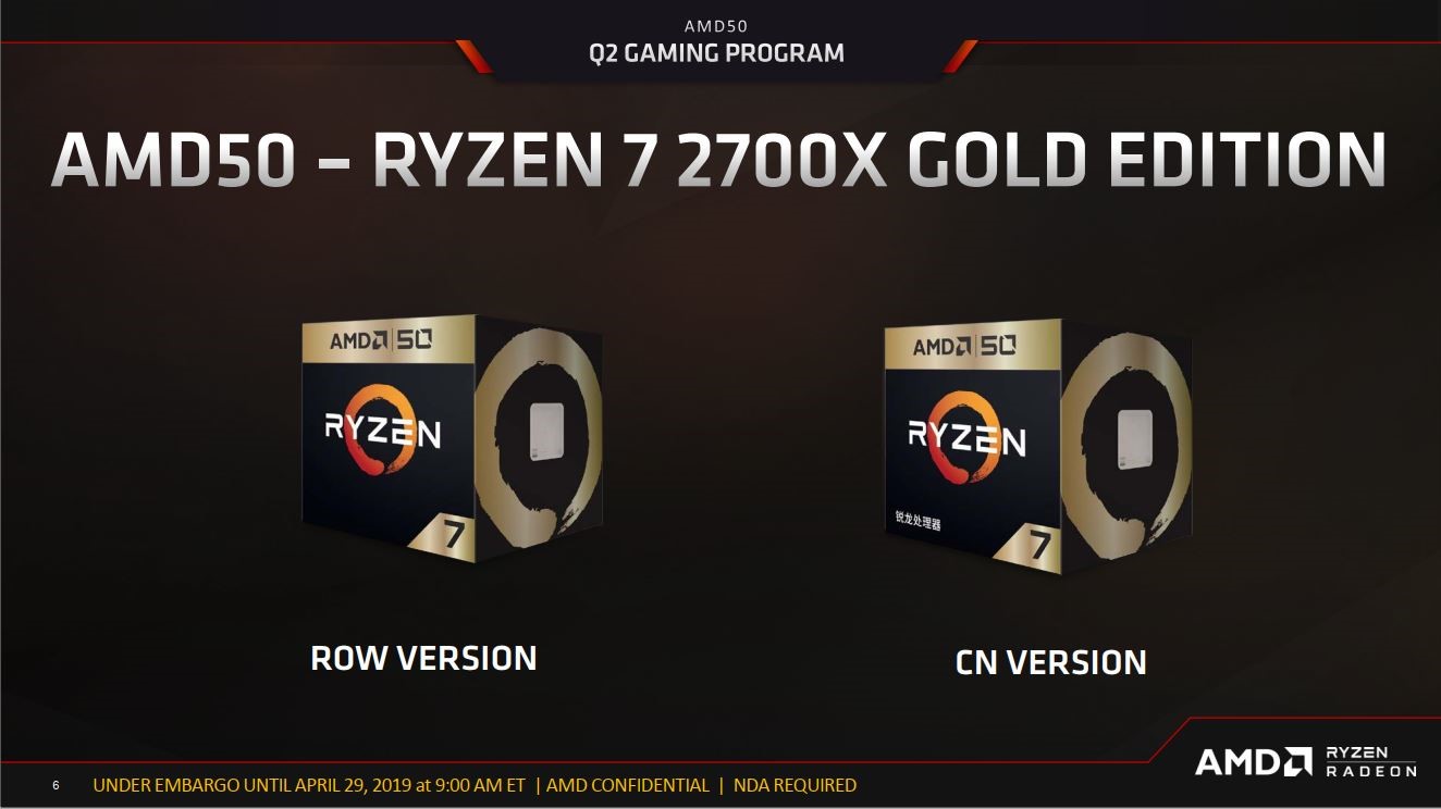 Ryzen 7 Gold Edition