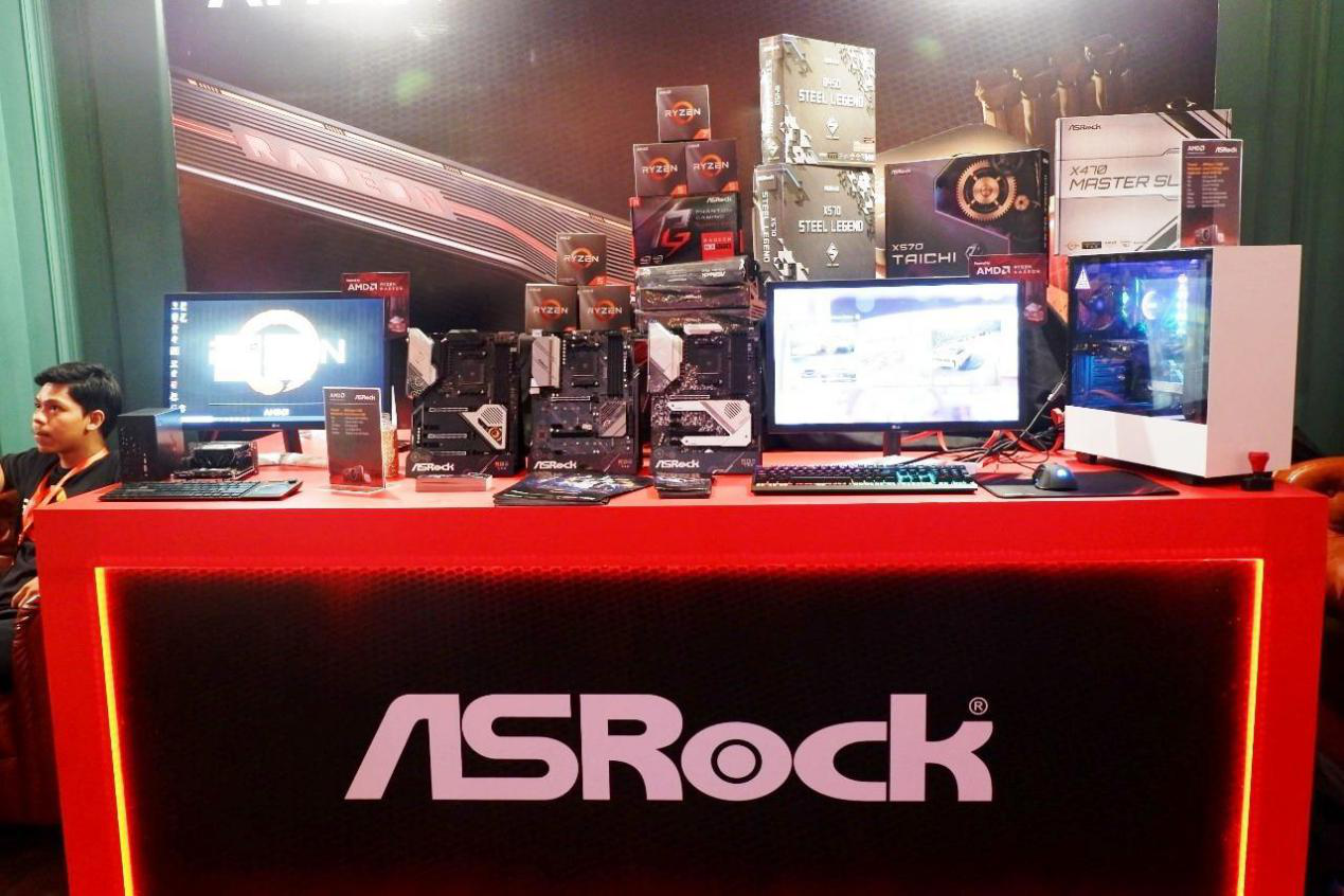 Booth ASRock