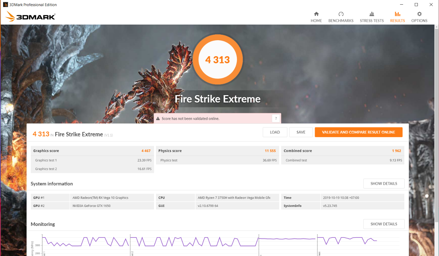 3DMark FireStrike Extreme