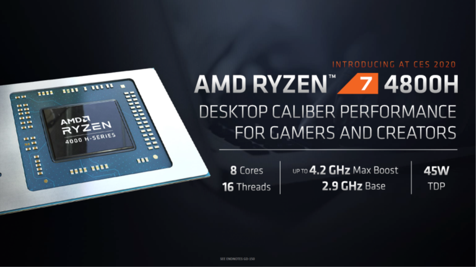 Bertenaga AMD Ryzen 7 4800H