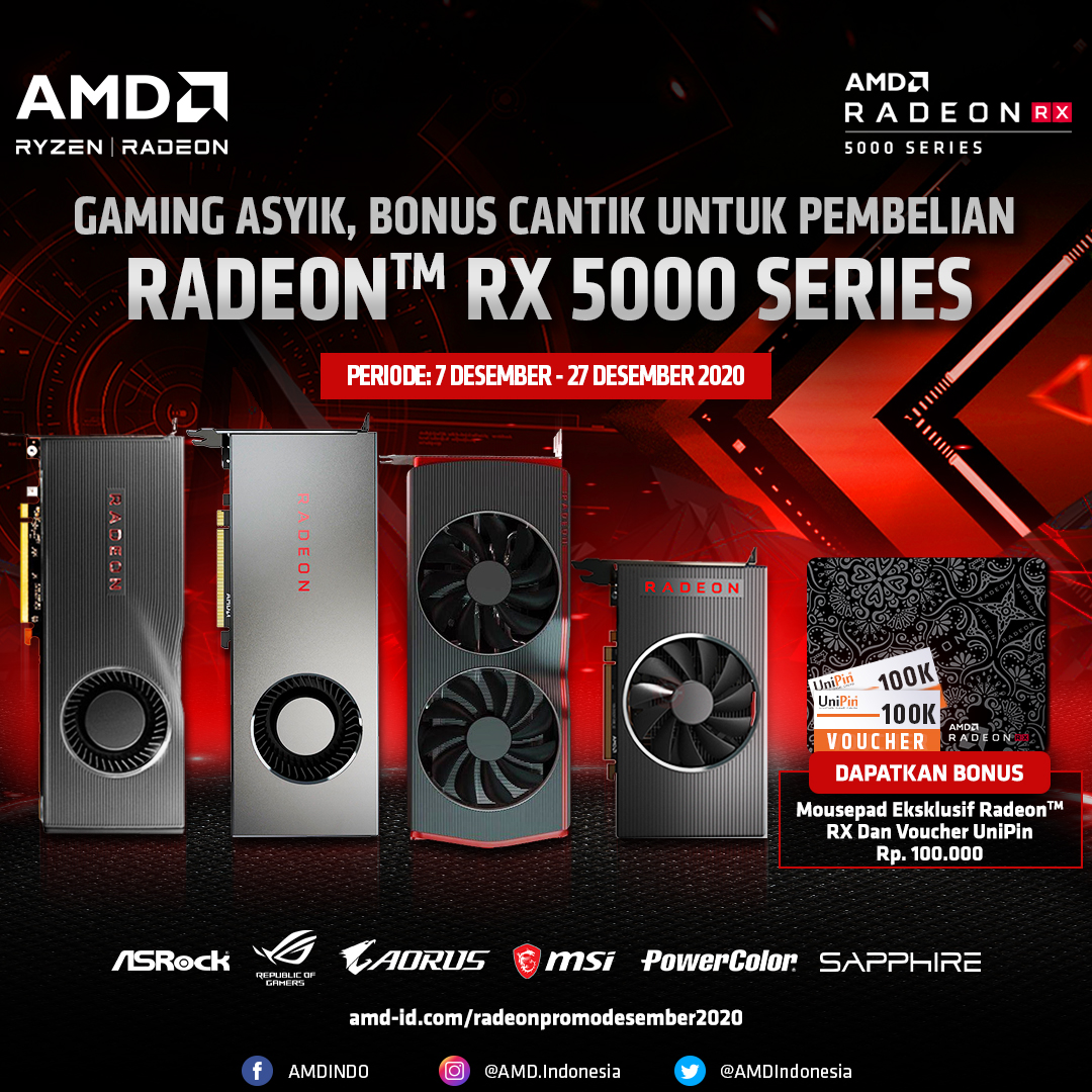 AMD Radeon RX 5000 Series UniPin