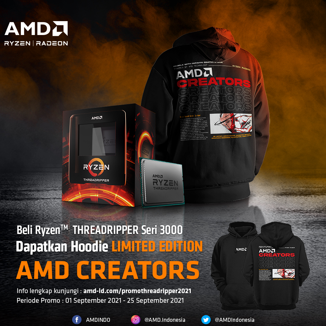 Promo Threadripper AMD Creators