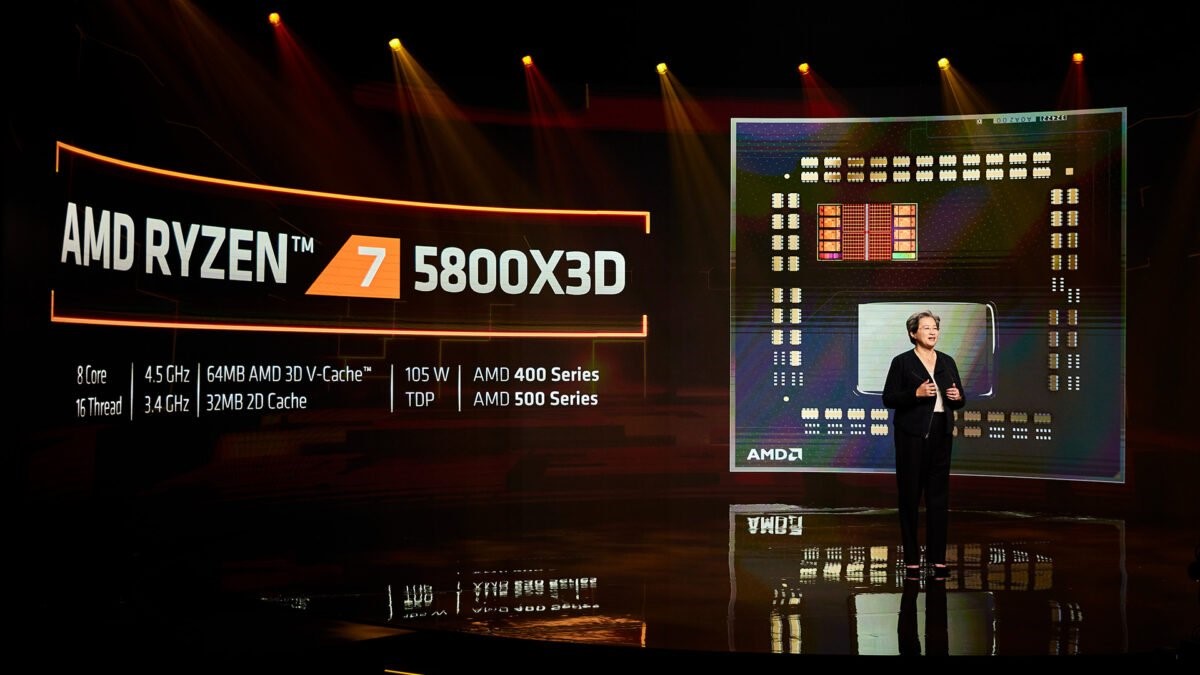 AMD Ryzen 7 5800X3D Lisa Su