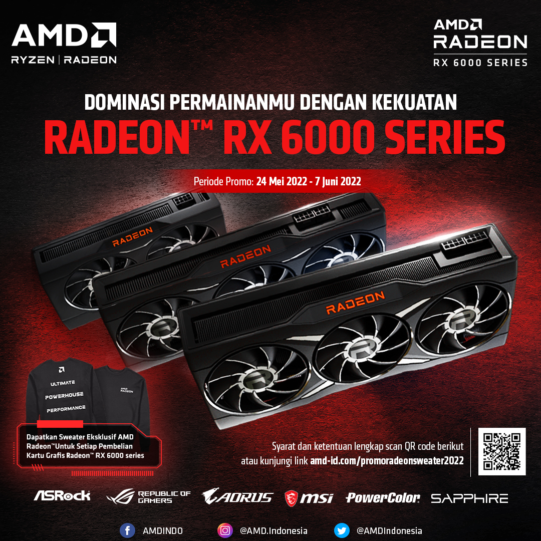 Promo Radeon RX 6000 Bonus Sweater